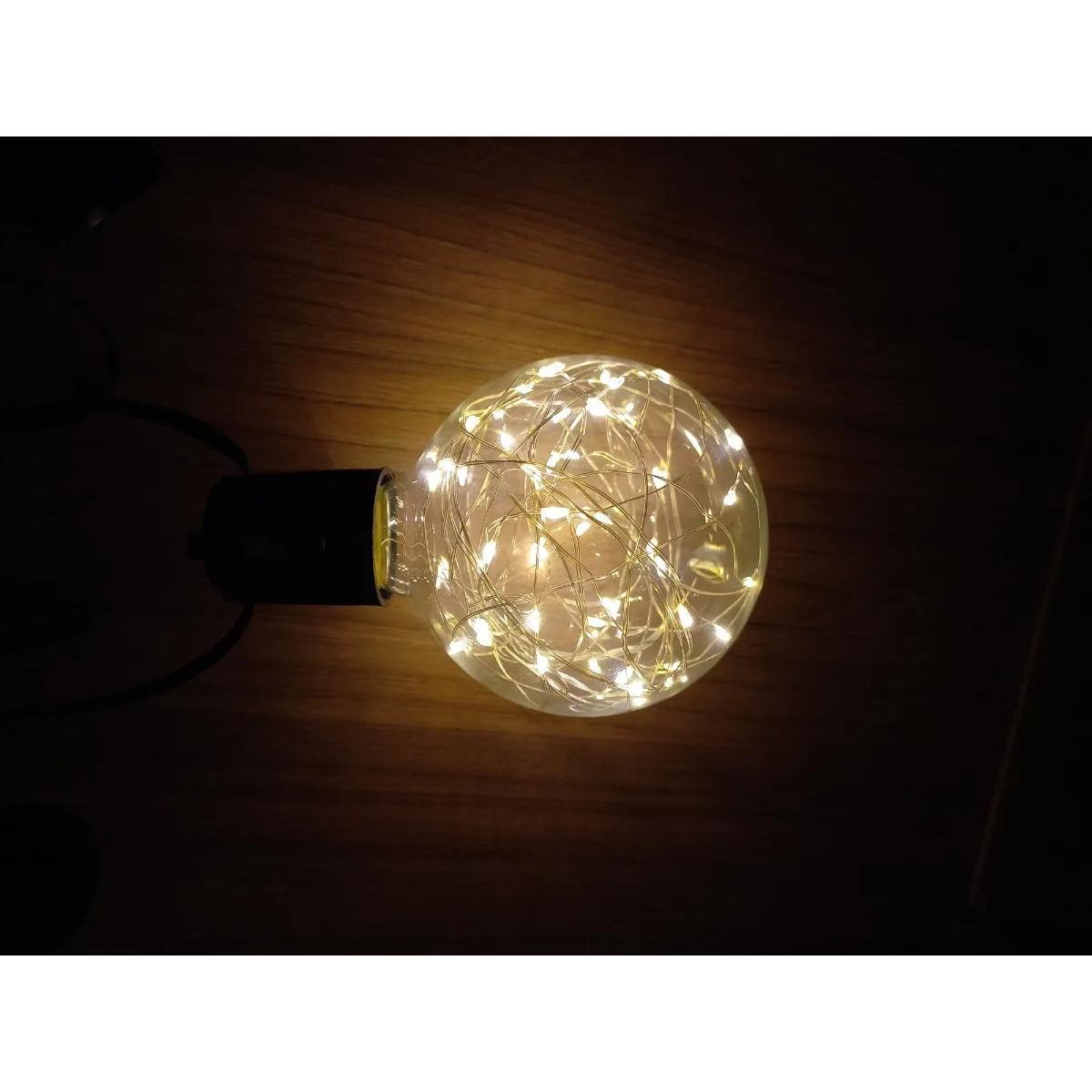Bombillo Vintage Led Globo Tipo Luciernaga
