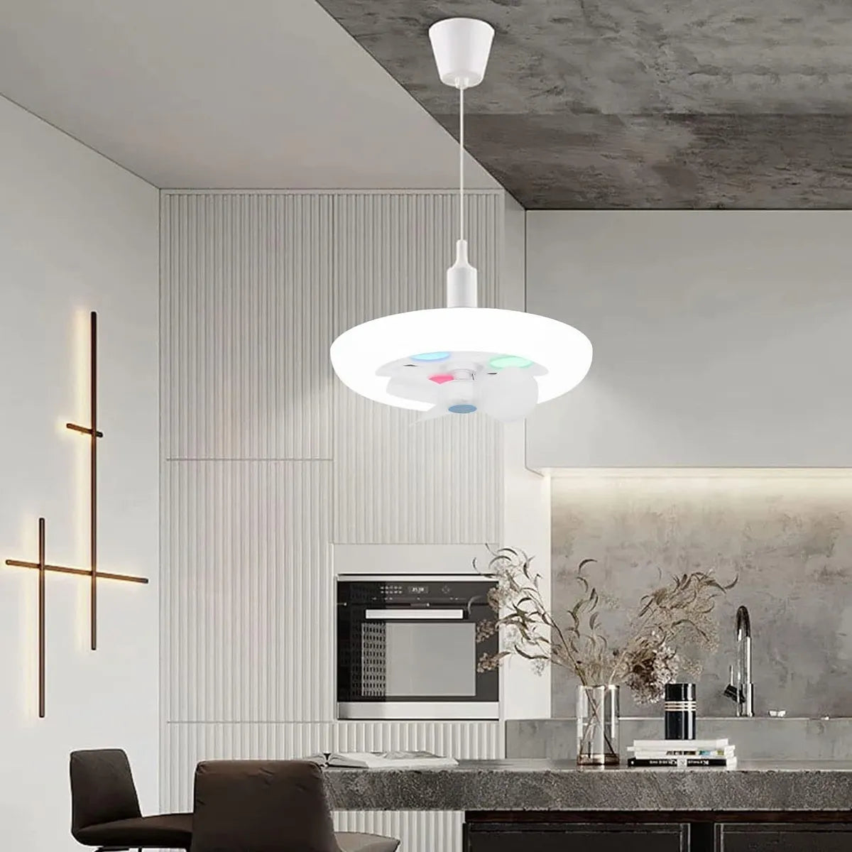 Bombillo Ventilador Alta Potencia 40w. Multifuncional
