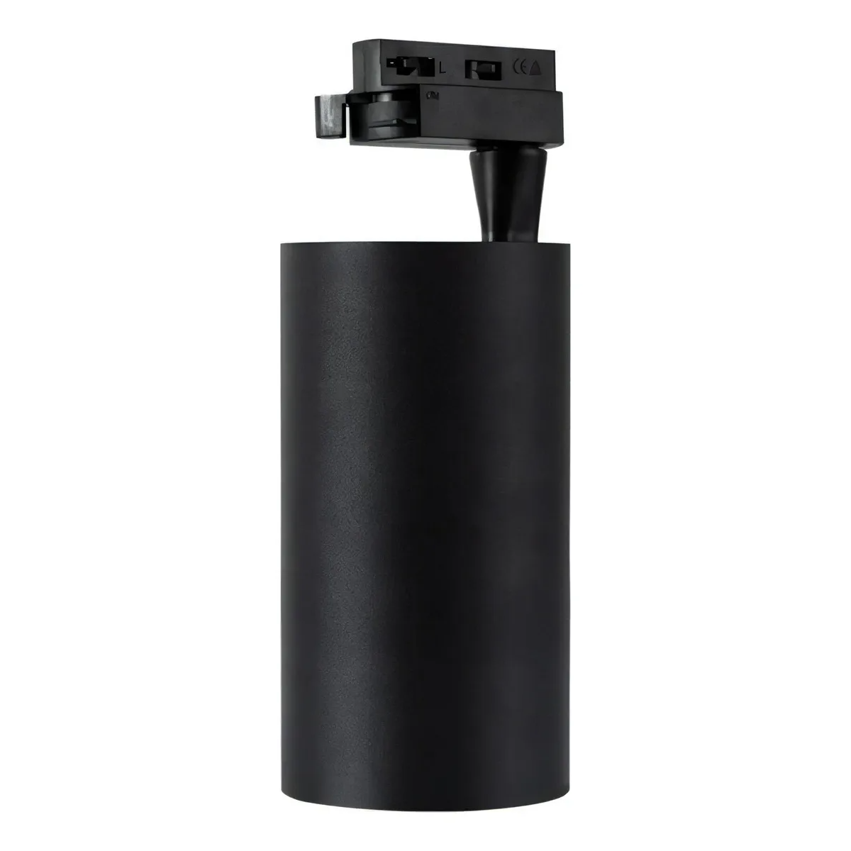 Lampara Spot Led Negro Para Riel 10w Luz Calida Decorativa