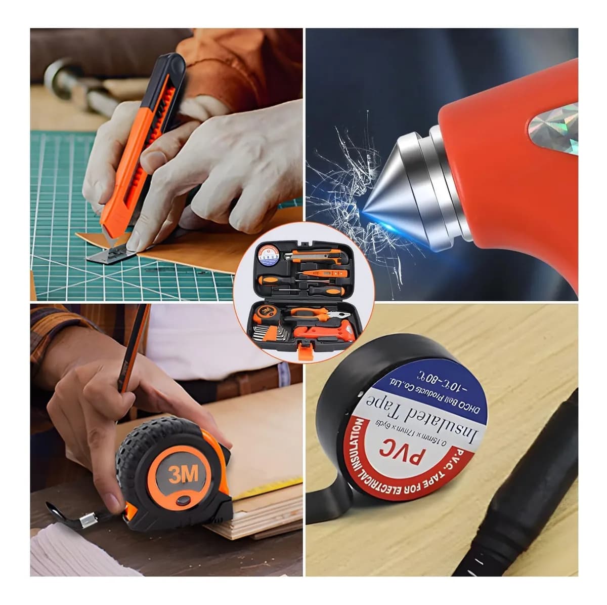 Kit De Herramientas Para El Hogar 112 Piezas Con Estuche