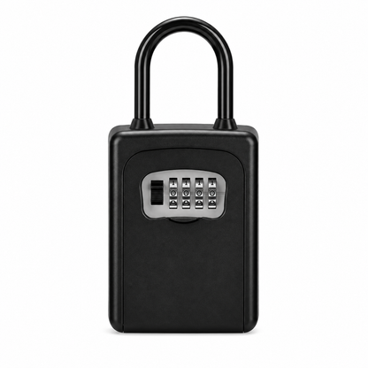 Porta Llaves De Pared Caja Seguridad Candado 100% Metálico