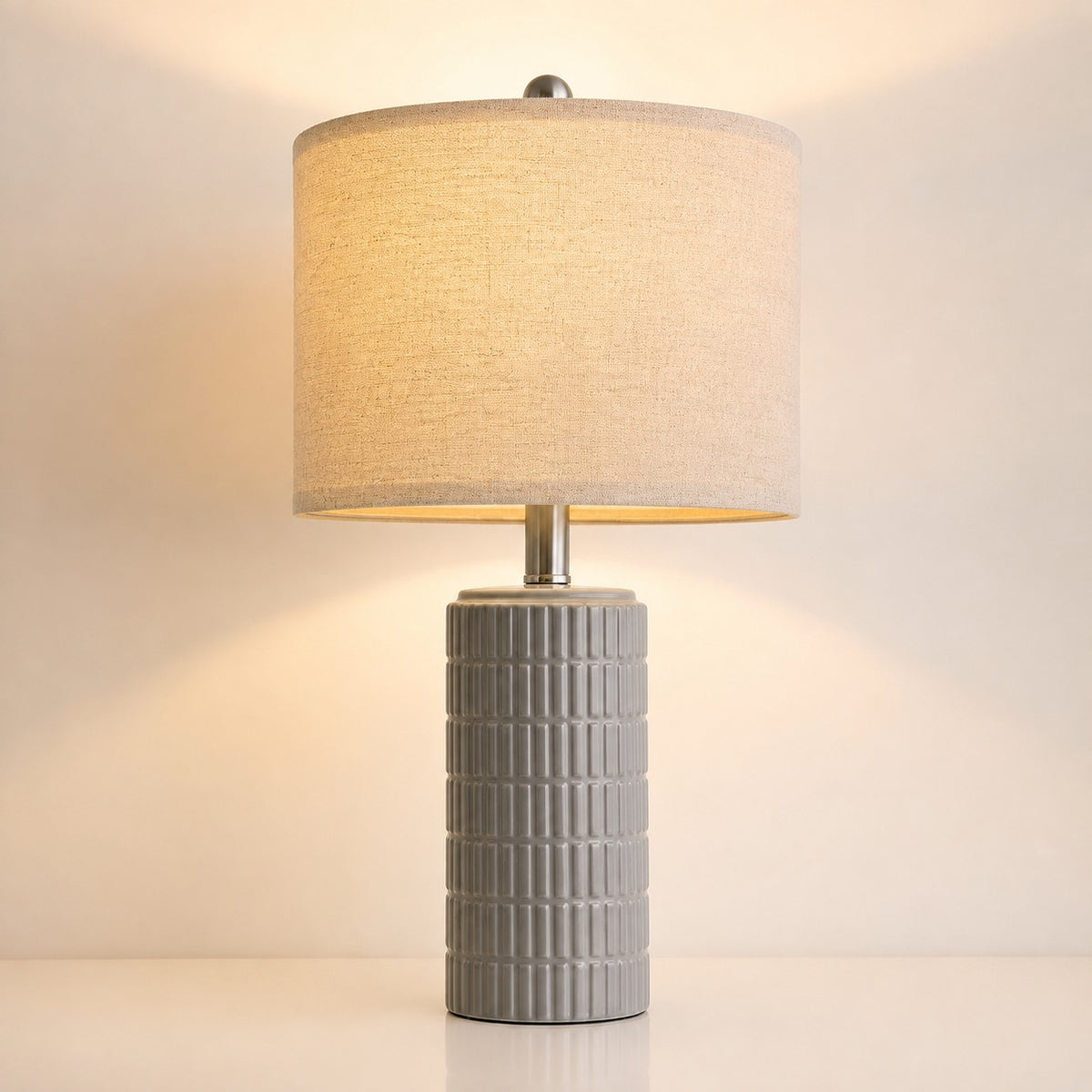 Lámpara De Mesa Escritorio Decorativa Con Caperuza