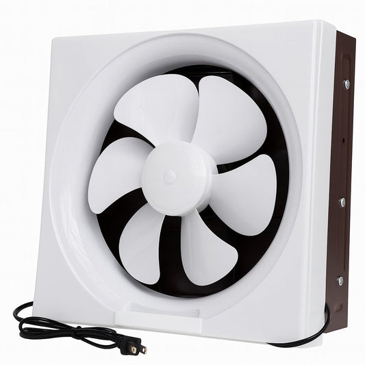 Extractor De Aire, Olores Para Baño Cocina Industrial 12pulg Blanco