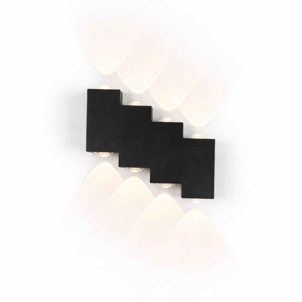 Lámpara Aplique De Pared Ojo De Lupa Matisse 8 Leds Escalon