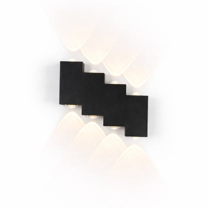 Lámpara Aplique De Pared Ojo De Lupa Matisse 8 Leds Escalon