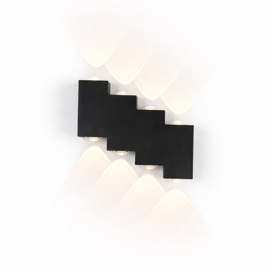 Lámpara Aplique De Pared Ojo De Lupa Matisse 8 Leds Escalon