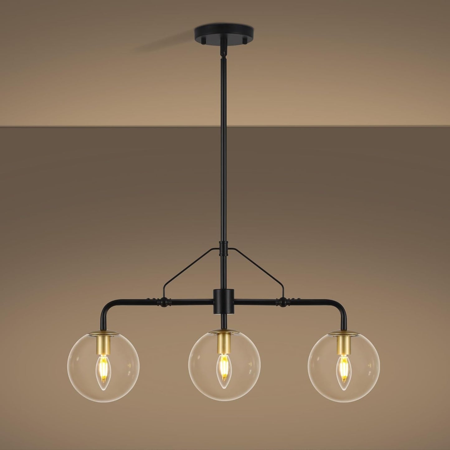 Lámpara Techo Colgante Tipo Industrial Moderno Minimalista De Lujo