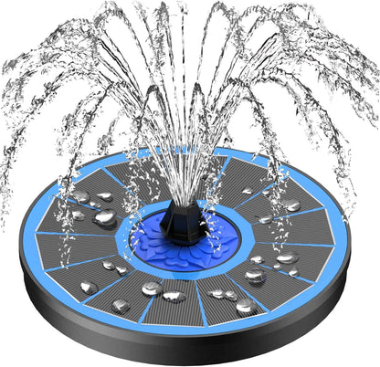 Fuente De Agua Decorativa Solar.