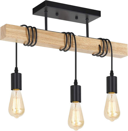 Lampara De Techo Colgante Industrial Estilo Rustico