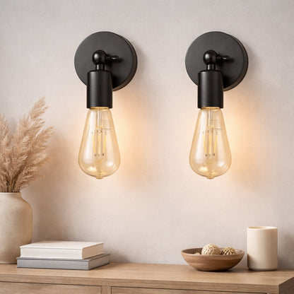 Lampara Aplique De Pared Para Interiores X 2 Unidades