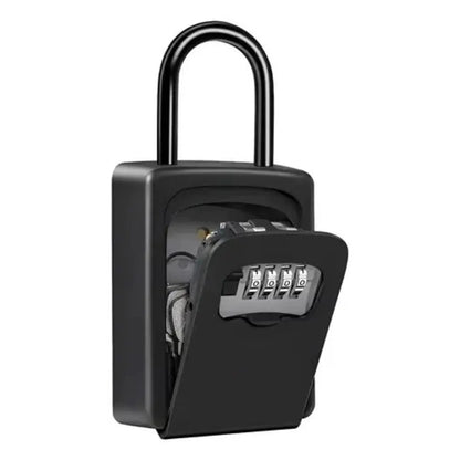 Porta Llaves De Pared Caja Seguridad Candado 100% Metálico