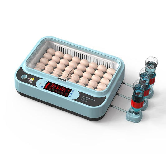 Incubadora 24 Huevos Volteo Automatico Y Panel De Control Humedad