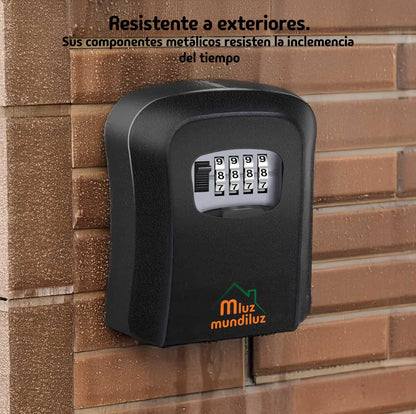 Porta Llaves De Pared Tipo Caja Fuerte De Seguridad