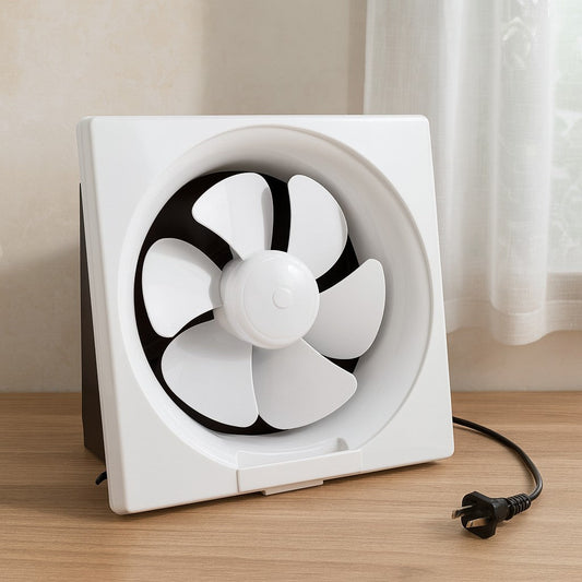 Extractor De Aire Industrial Para Baño, Cocina. 10 Pulgadas Blanco