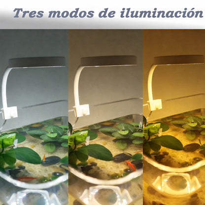 Lámpara Para Acuario O Pecera  Tipo Clip