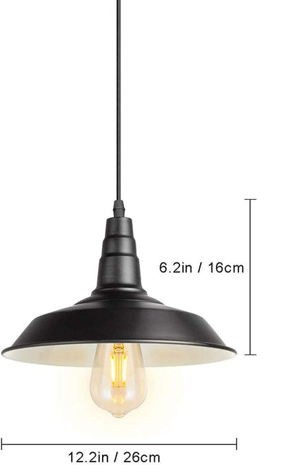 Lampara De Techo Campana Vintage Colgante Estilo Antiguo