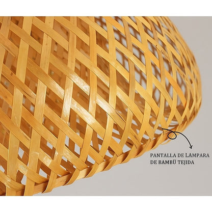 Lámpara De Techo Colgante Moderna Natural Organic 2