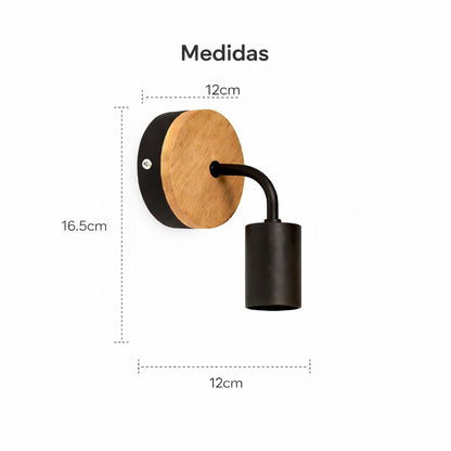 Lampara Aplique Pared Pack X2 Unidades