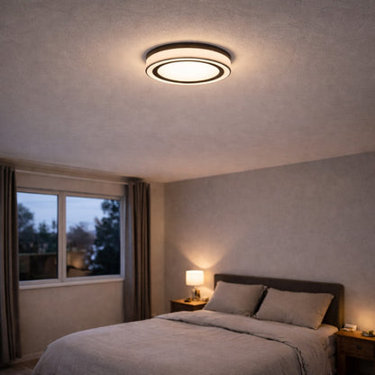 Lámpara Techo Pared Led Diseño Moderno 3 Tonos De Luz