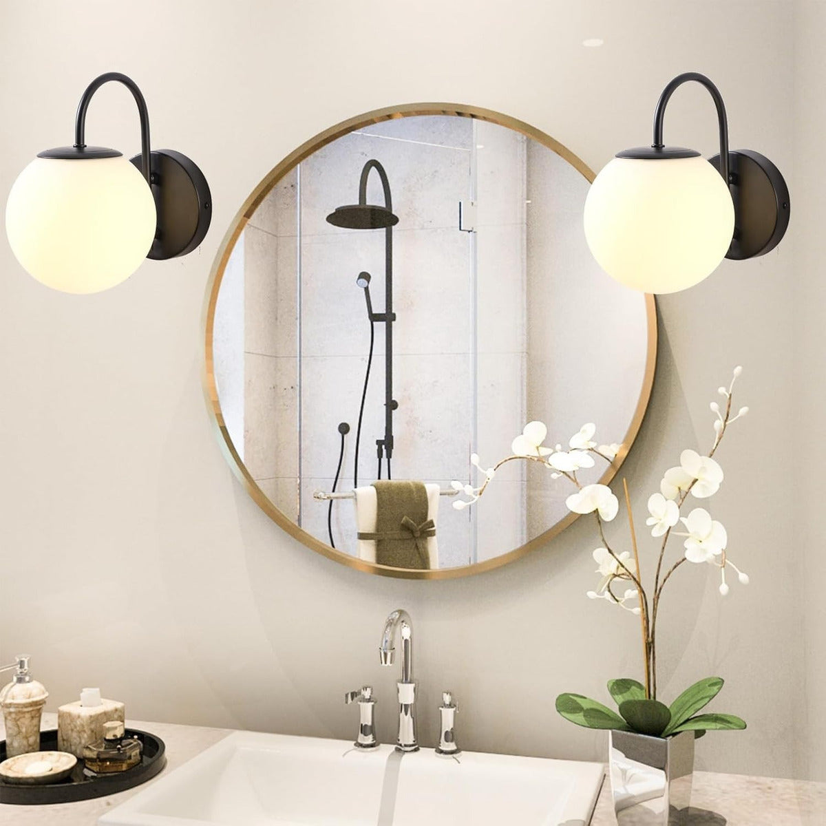 Lámpara De Pared Decortiva De Lujo Modelo Aposento