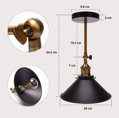 Lampara Aplique De Pared Vintage Estilo Antiguo