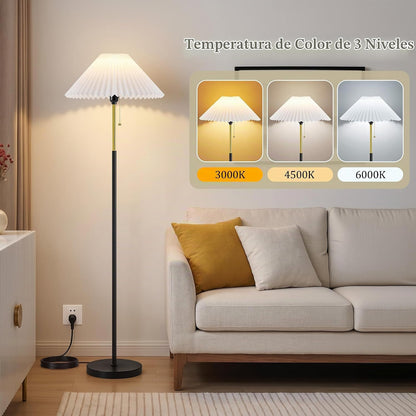 Lámpara De Piso Moderna Elegante Para Sala Y Dormitorio