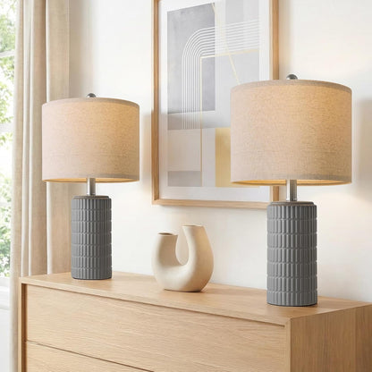 Lámpara De Mesa Escritorio Decorativa Con Caperuza