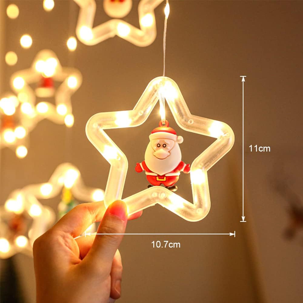 Cortina Extensión De Luces De Navidad De Motivos Y Funciones