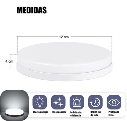 Panel Led 18w Sobreponer Borde Infinito Luz Calida