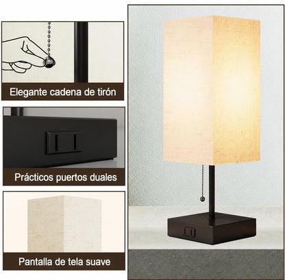 Lámpara De Mesita De Noche Para Dormitorio