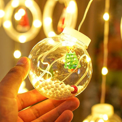 Cortina Extensión De Luces De Navidad De Motivos Y Funciones