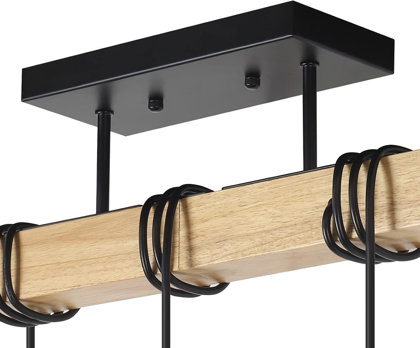 Lampara De Techo Colgante Industrial Estilo Rustico