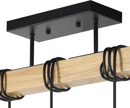 Lampara De Techo Colgante Industrial Estilo Rustico