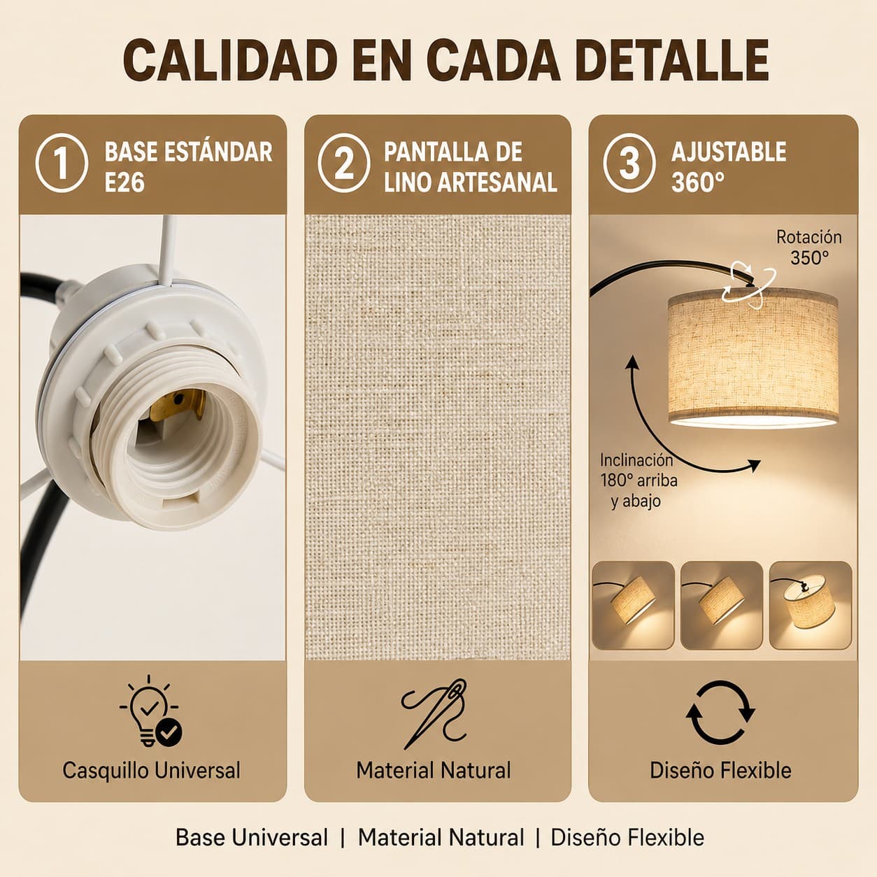 Lampara De Piso Cuello De Cisne Tipo Arco Moderna