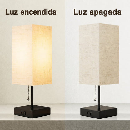 Lámpara De Mesita De Noche Para Dormitorio