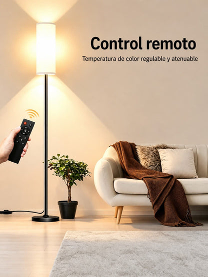 Lámpara De Piso Pie Moderna Con Caperuza Para Sala