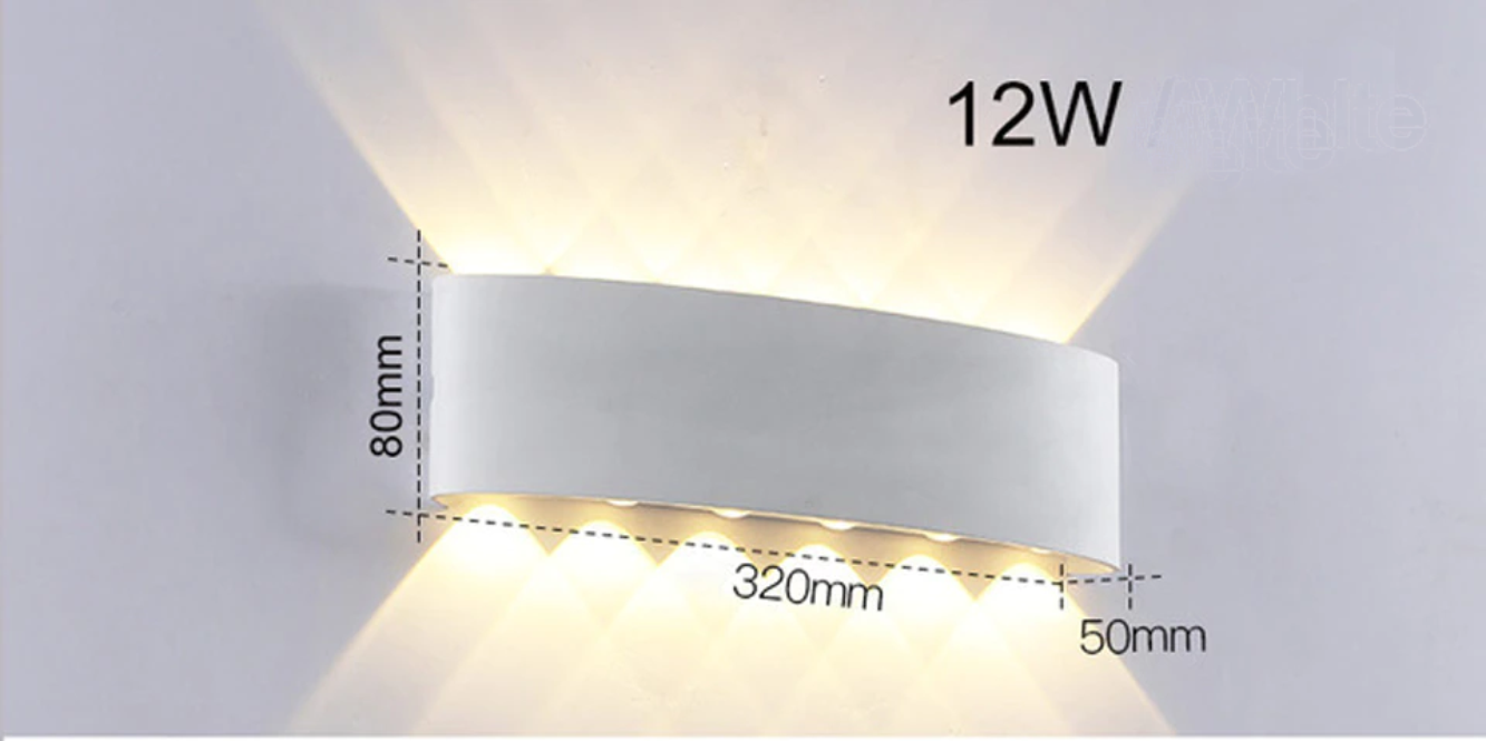 Lámpara Aplique De Pared Ojo De Lupa  Matisse X 12 Leds