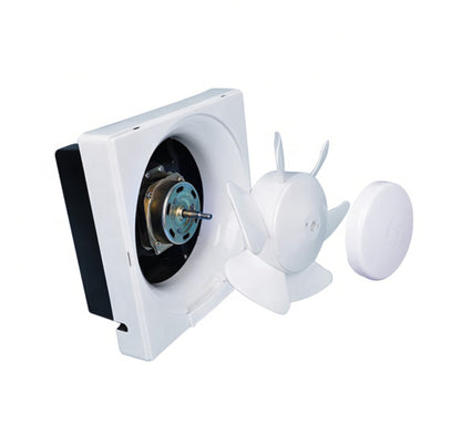 Extractor De Aire, Olores Para Baño Cocina Industrial 12pulg Blanco