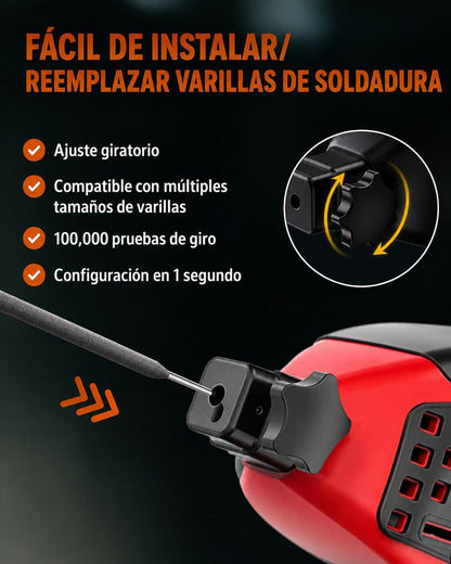 Soldador Laser Inversor Portátil De Mano 120a Con Accesorios