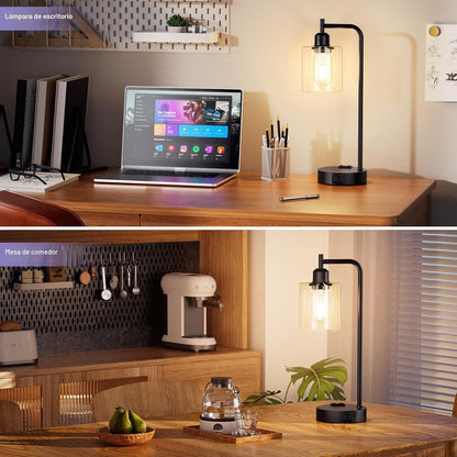 Lámpara De Mesa De Noche Moderna.