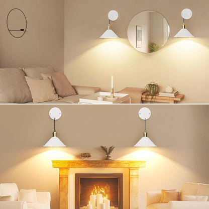 Lampara Aplique De Pared Inalambrica Moderna