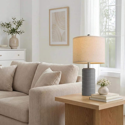 Lámpara De Mesa Escritorio Decorativa Con Caperuza