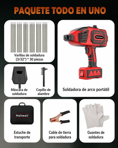 Soldador Laser Inversor Portátil De Mano 120a Con Accesorios