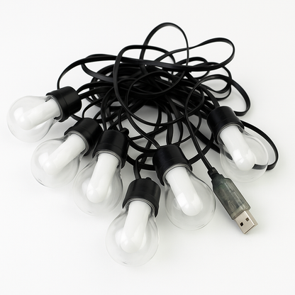 Guirnalda Extensión Luces Navidad De Colores App Y Control Rgb