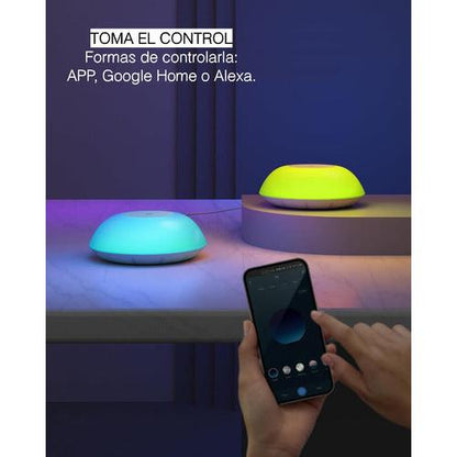 Lampara De Mesa Tactil Inteligente. App, Alexa Y Google