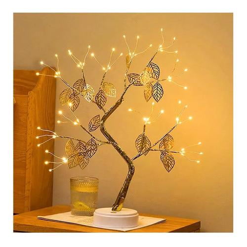 Lámpara De Mesa De Noche Decorativa Diseño Árbol