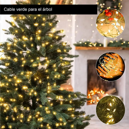 Luces De Navidad Lineal De 80 Metros Y 800 Luces