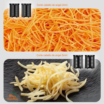Rallador Rebanador De Queso Eléctrico Profesional De 300 W
