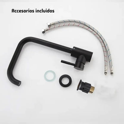 Llave Lavaplatos Plana Grifo Griferia Monomando Inoxidable