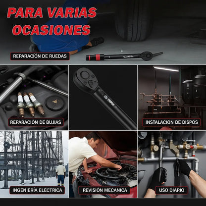 Torquimetro 1/2 Alta Precision Doble Escala 10-170.0ft.lb